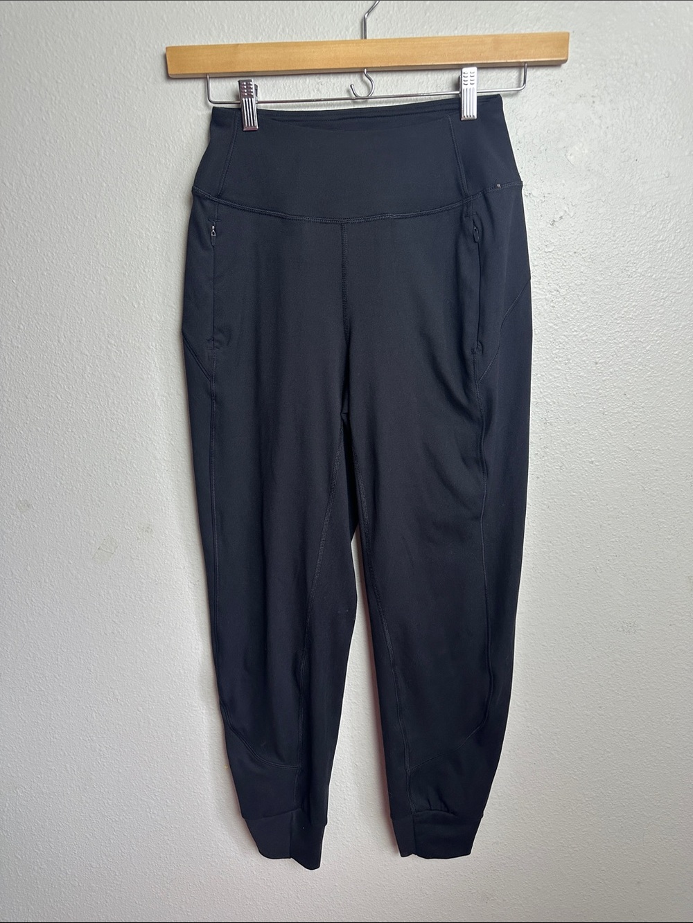 Spyder Black Active Track Joggers with Zip Pockets